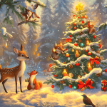 La Navidad en el bosque
